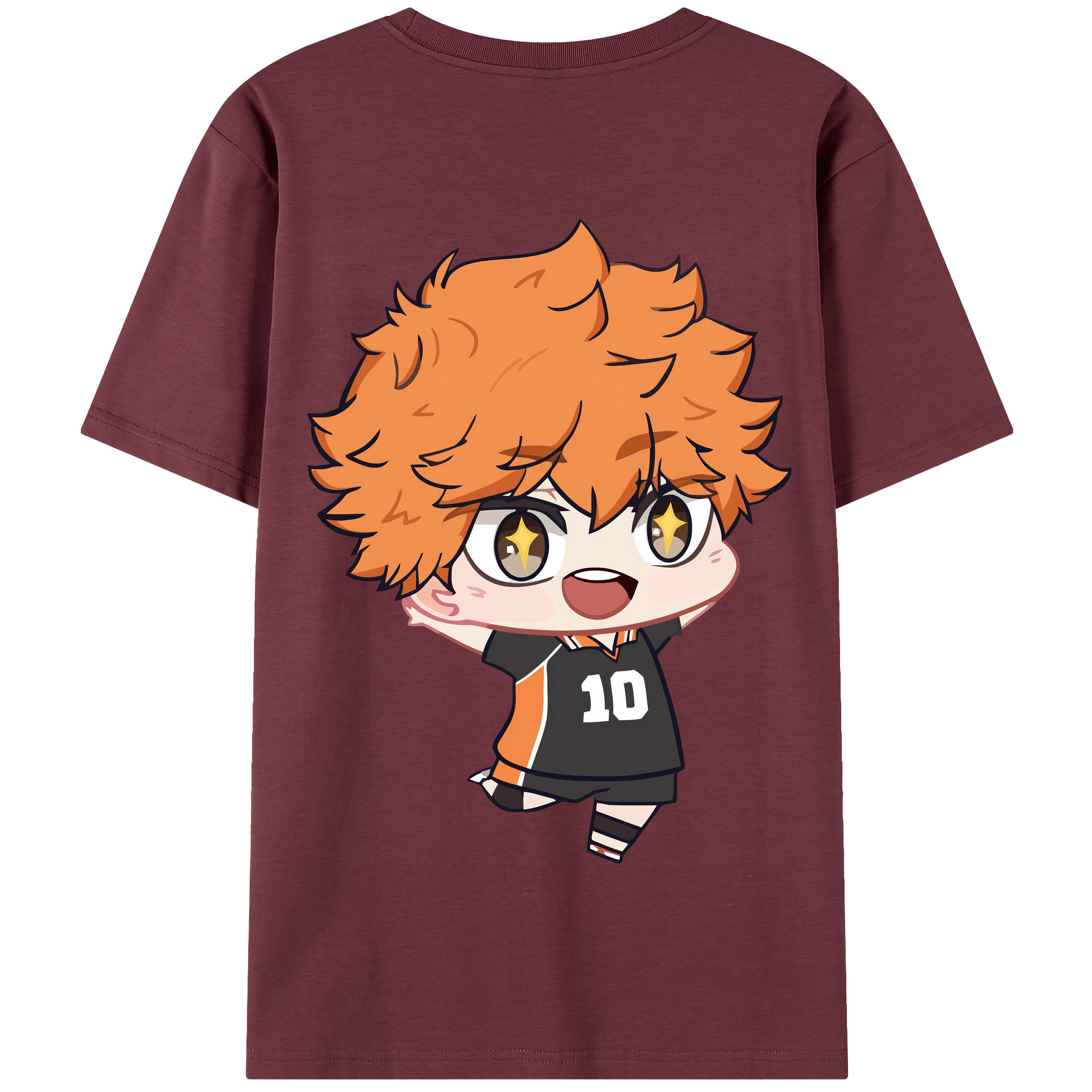 （画像用） ハイキュー!! Haikyu!! 綿100％半袖Tシャツ（背面プリント）